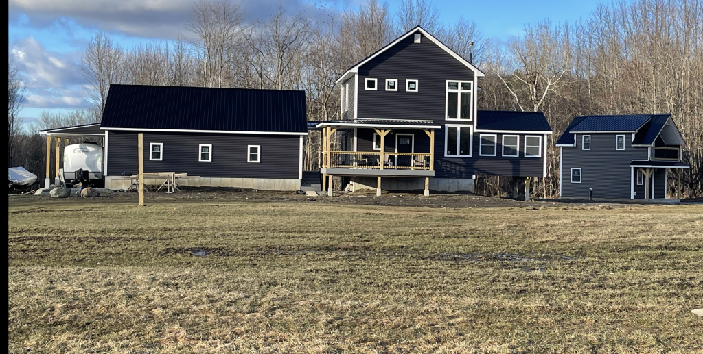 Photo of Modern Farmhouse Plan customized